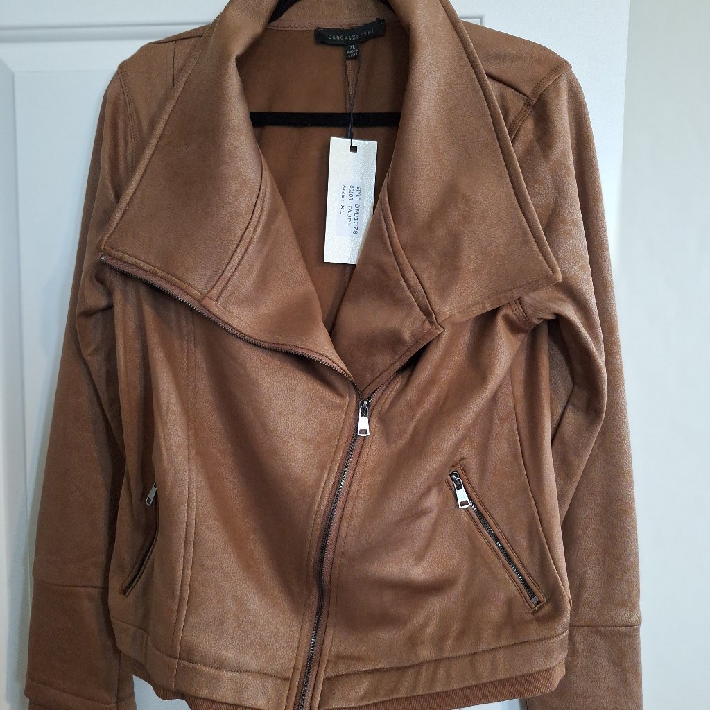 Dance & Marvel Faux Suede Jacket